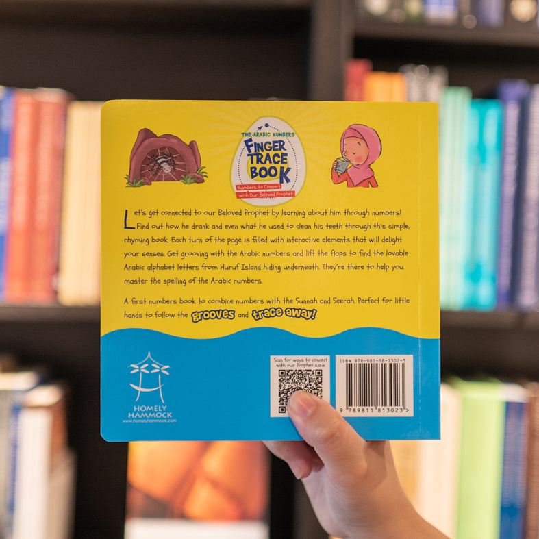 The Arabic Numbers Finger Trace Book