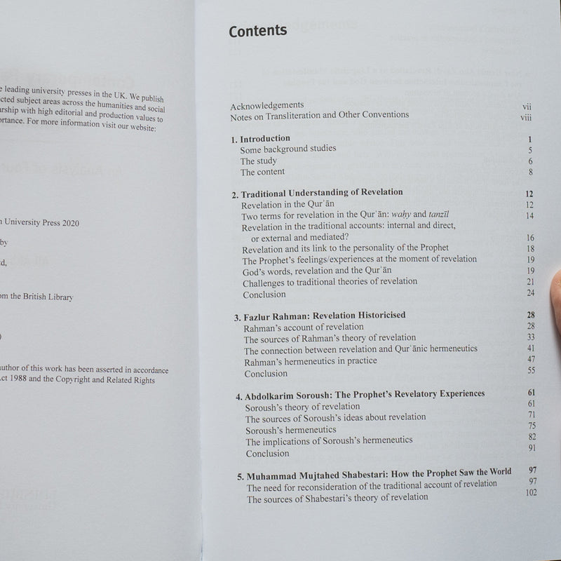 Contemporary Perspectives on Revelation and Quranic Hermeneutics: An Analysis of Four Discourses