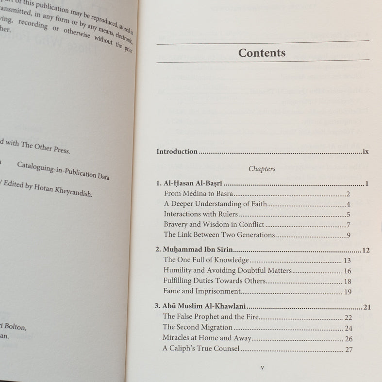 Tabi'un: Those Who Followed