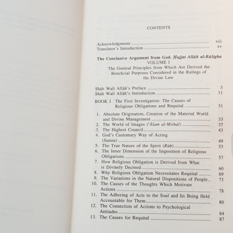 The Conclusive Argument From God