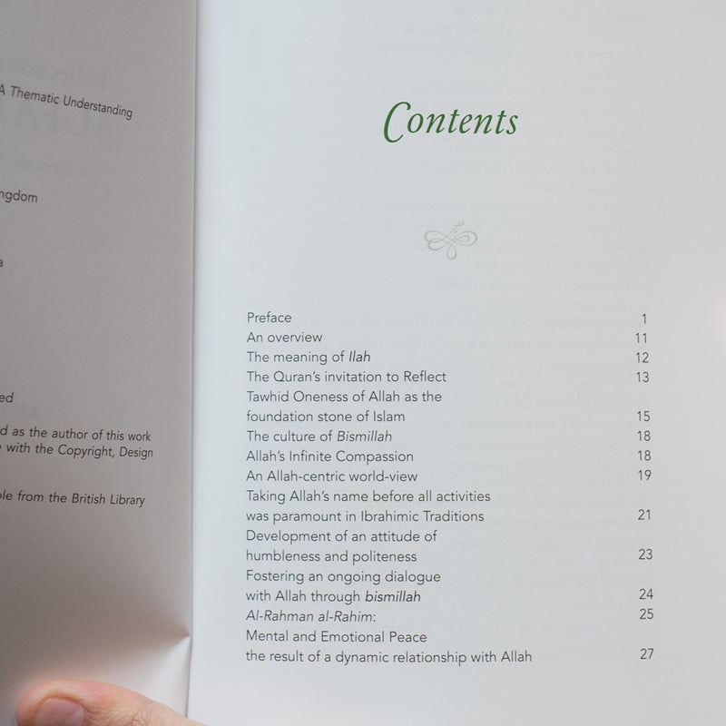 Reflections on Surah al-Fatihah: A Thematic Commentary