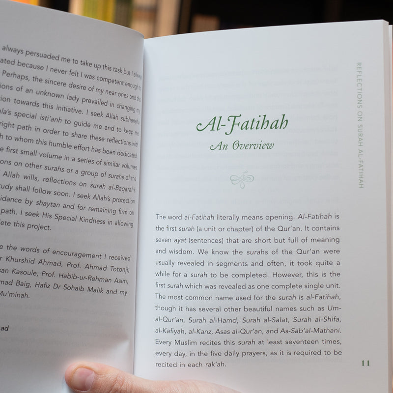Reflections on Surah al-Fatihah: A Thematic Commentary