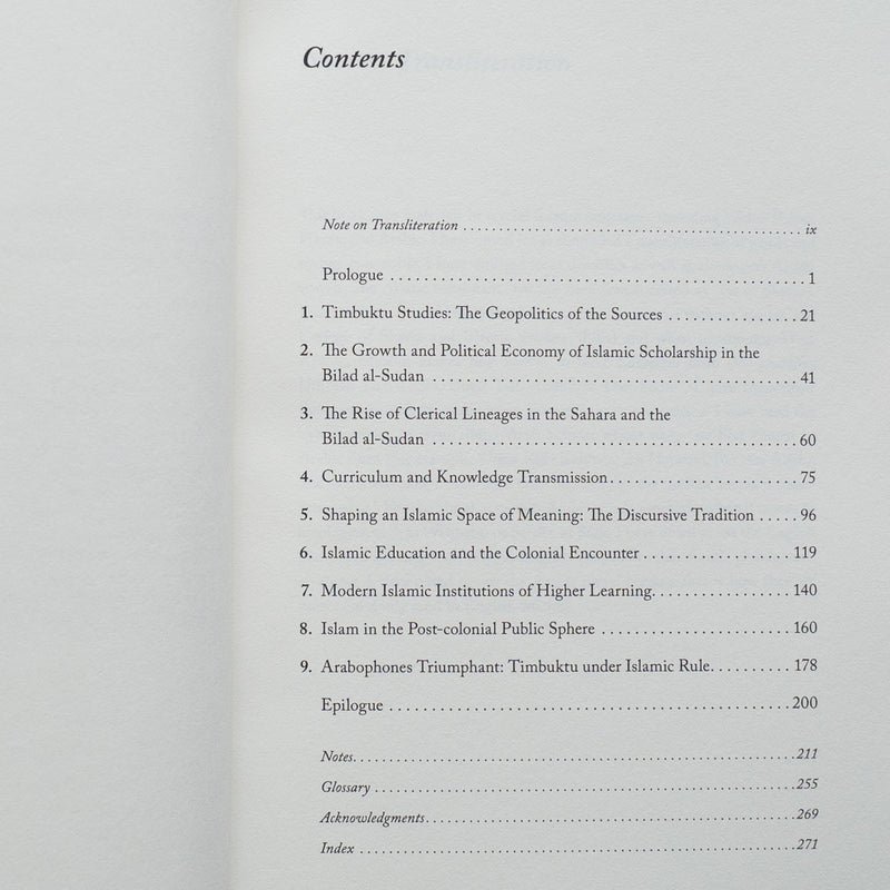 Beyond Timbuktu: An Intellectual History of Muslim West Africa