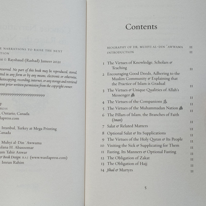 Concise Narrations to Raise the Next Generation