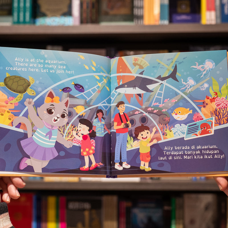 Ally at the Aquarium