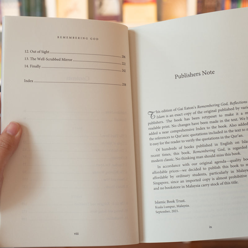 Remembering God: Reflections On Islam IBT