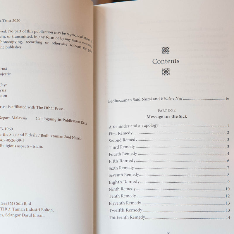 Message for the Sick and Elderly