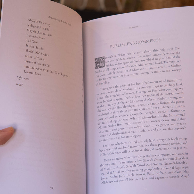 Remembering Beautiful Days in Jerusalem