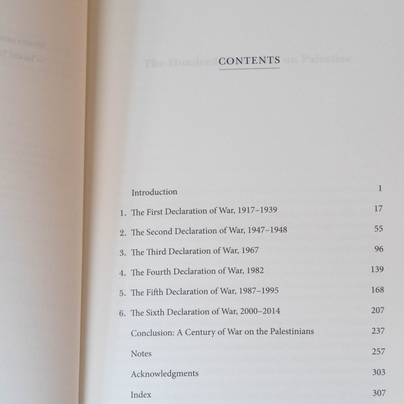 The Hundred Years' War on Palestine