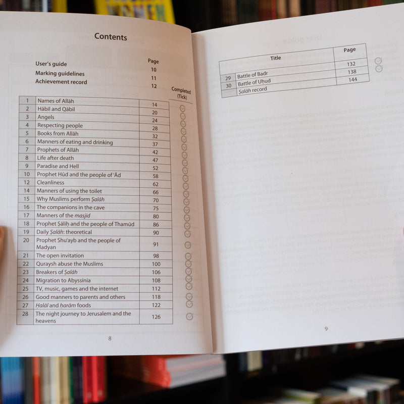 Safar Islamic Studies Workbook 3