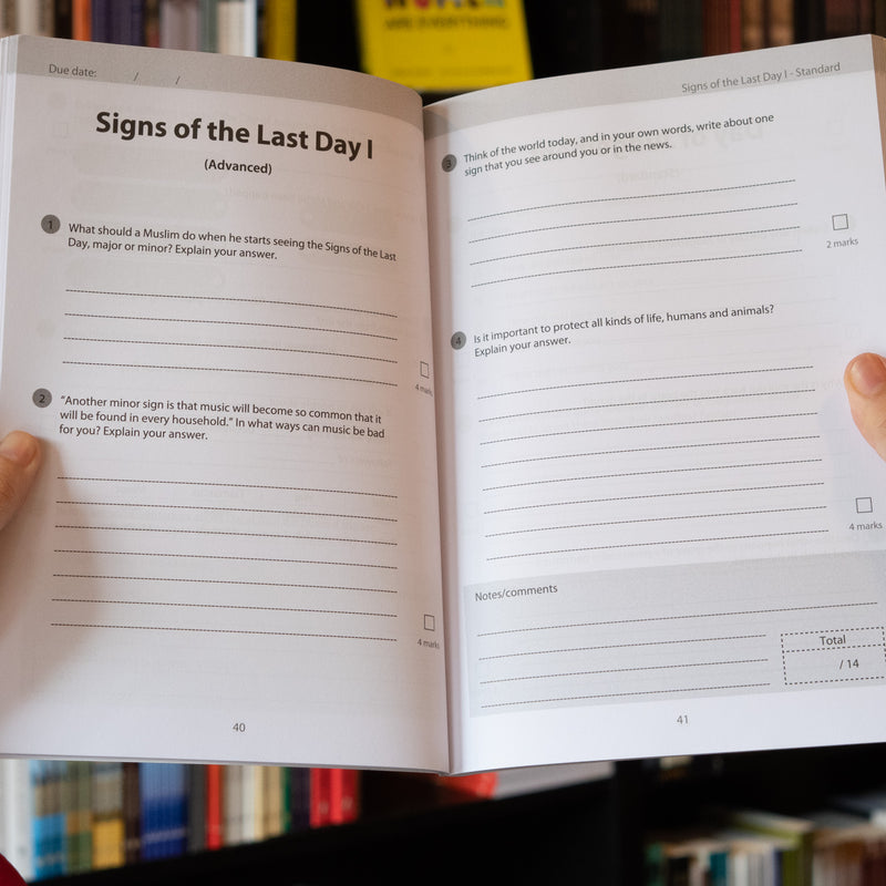 Safar Islamic Studies Workbook 4