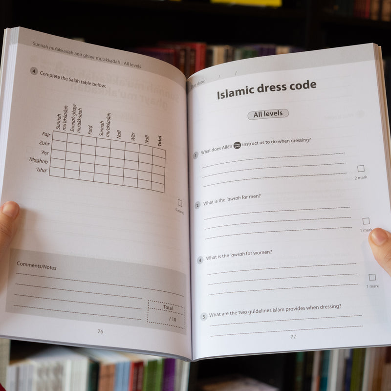 Safar Islamic Studies Workbook 5