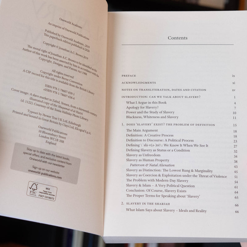 Slavery and Islam (PB)