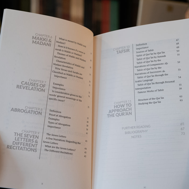 An Introduction to the Sciences of the Quran