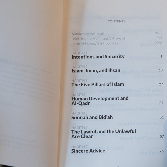 In the Company of Scholars: A Commentary on al-Nawawi's Forty Hadith