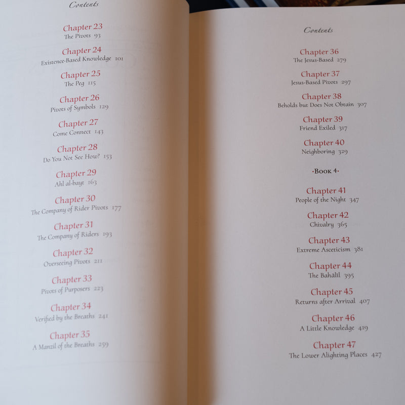 Al-Futuhat Al-Makkiyah Books 3 & 4