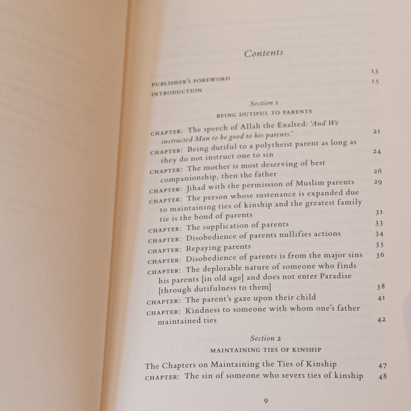 Birr al-Walidayn: Being Dutiful to Parents