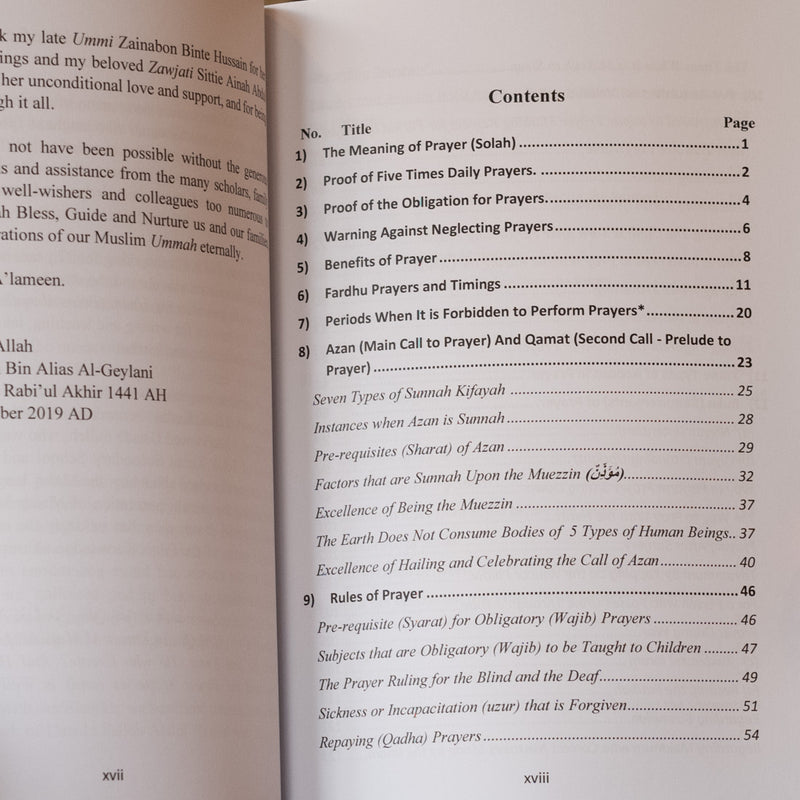 The Chapter of Prayer (Solah) Part 1