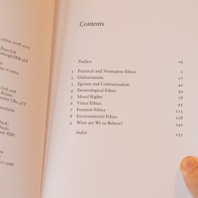 Understanding Ethics: An Introduction to Moral Theory