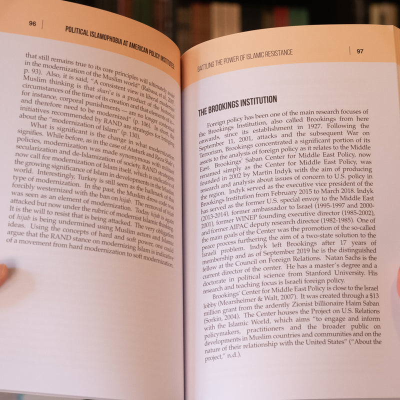 Political Islamophobia at American Policy Institutes