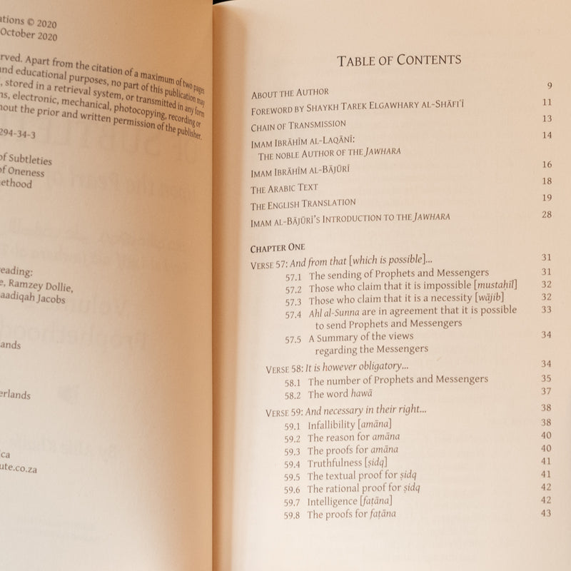 An Outpouring of Subtleties Upon the Pearl of Oneness Vol.2