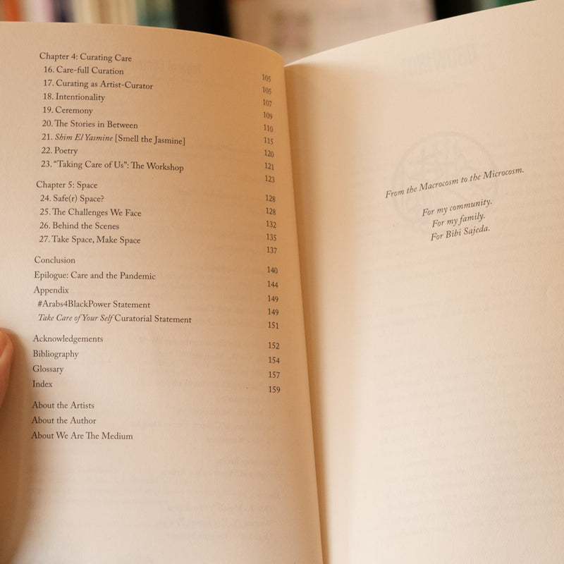 Take Care of Your Self: The Art and Cultures of Care and Liberation