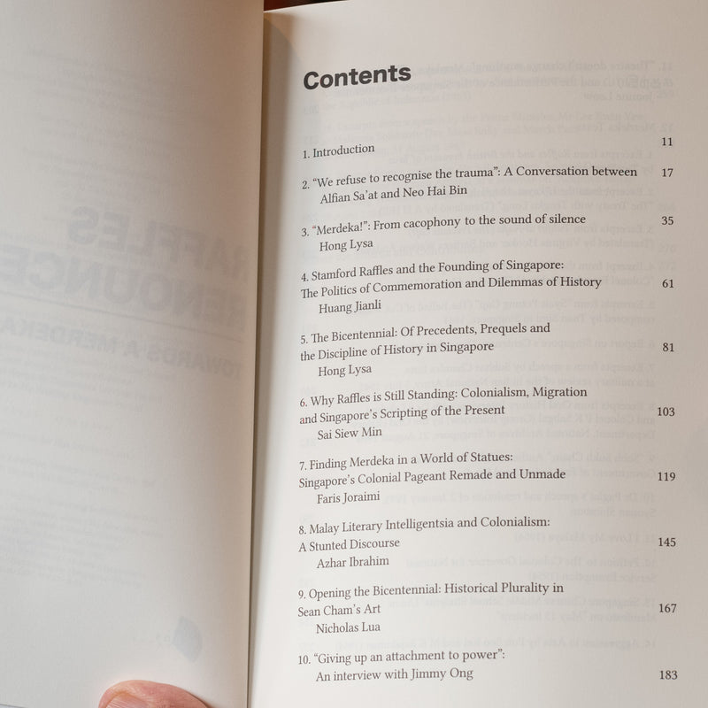 Raffles Renounced: Towards a Merdeka History