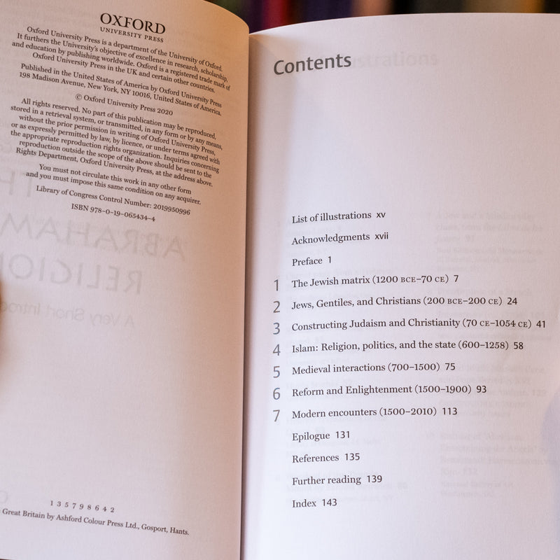 The Abrahamic Religions: A Very Short Introduction