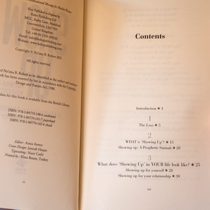 Show Up: A Motivational Message for Muslim Women