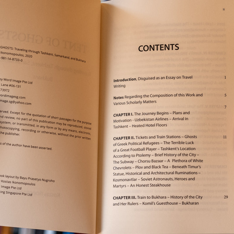 Tent of Ghosts: Traveling Through Tashkent, Samarkand, and Bukhara