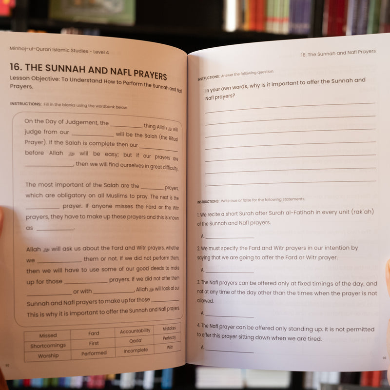 Islamic Studies Workbook Level 4