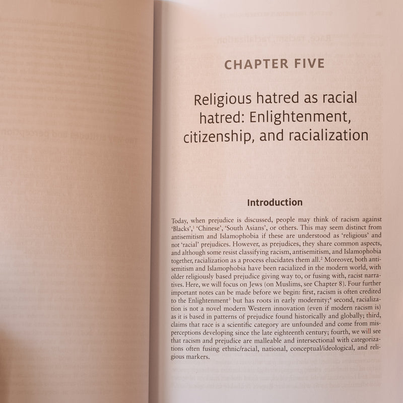 Religious Hatred: Prejudice, Islamophobia and Antisemitism in Global Context