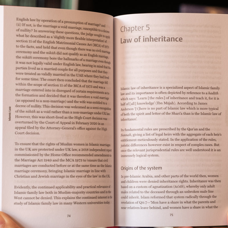 Islamic Law: A Very Short Introduction