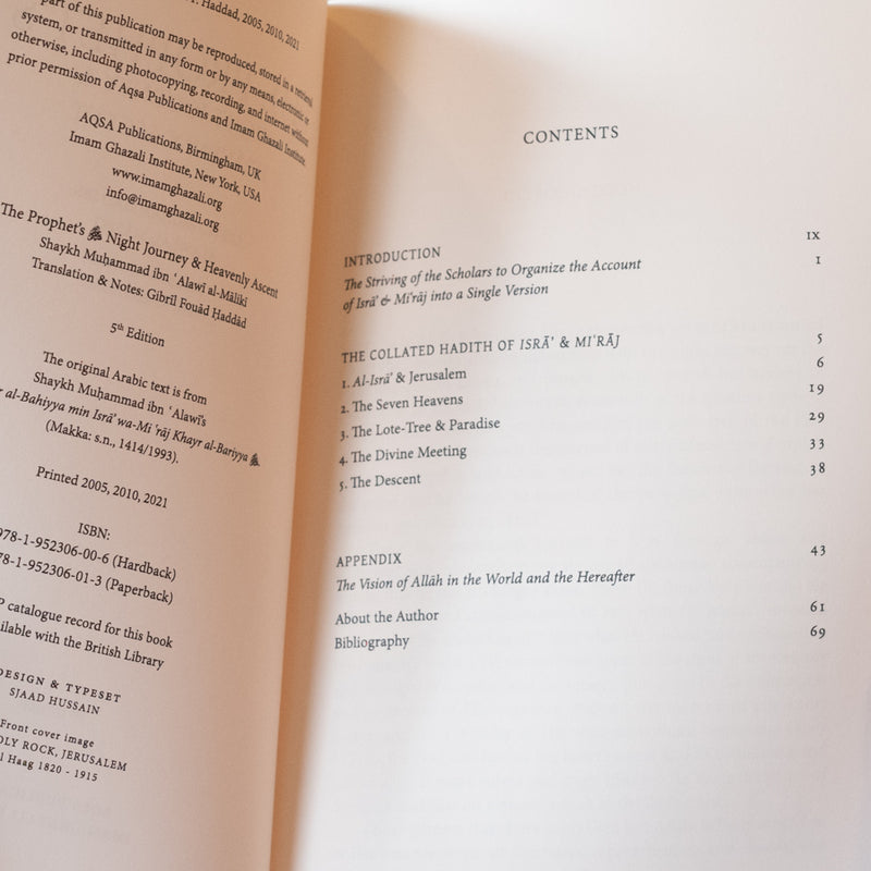 The Prophet's Night Journey and Heavenly Ascent