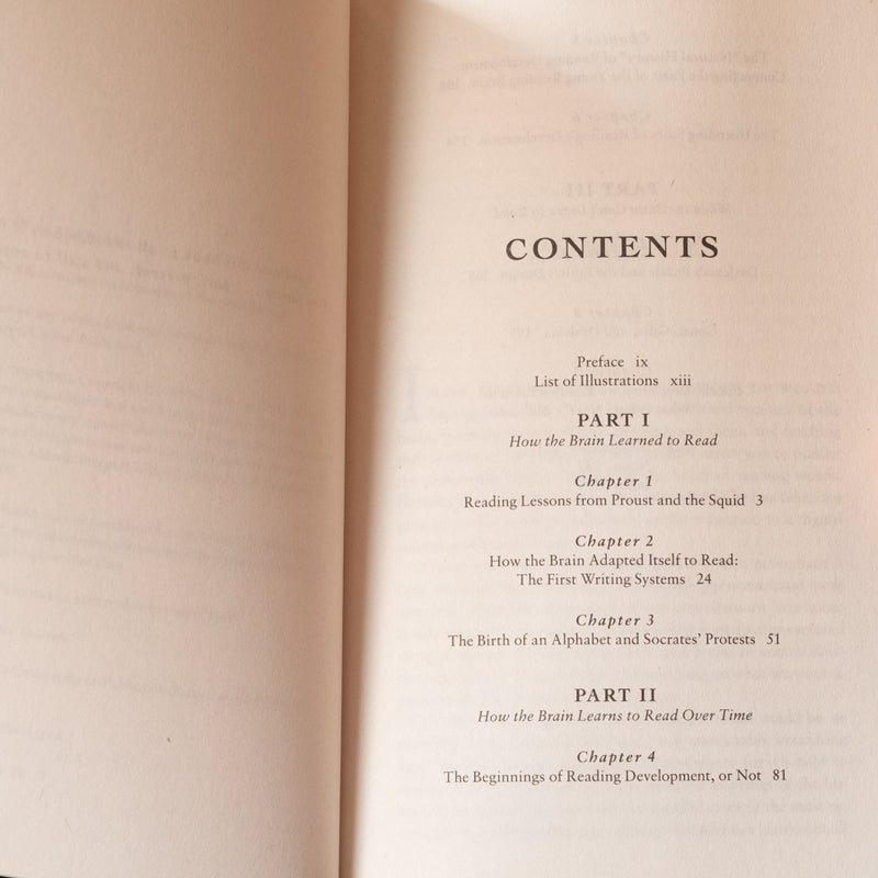 Proust and the Squid: The Story and Science of the Reading Brain