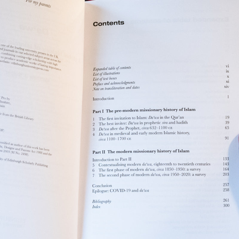 Da'wa: A Global History of Islamic Missionary Thought and Practice