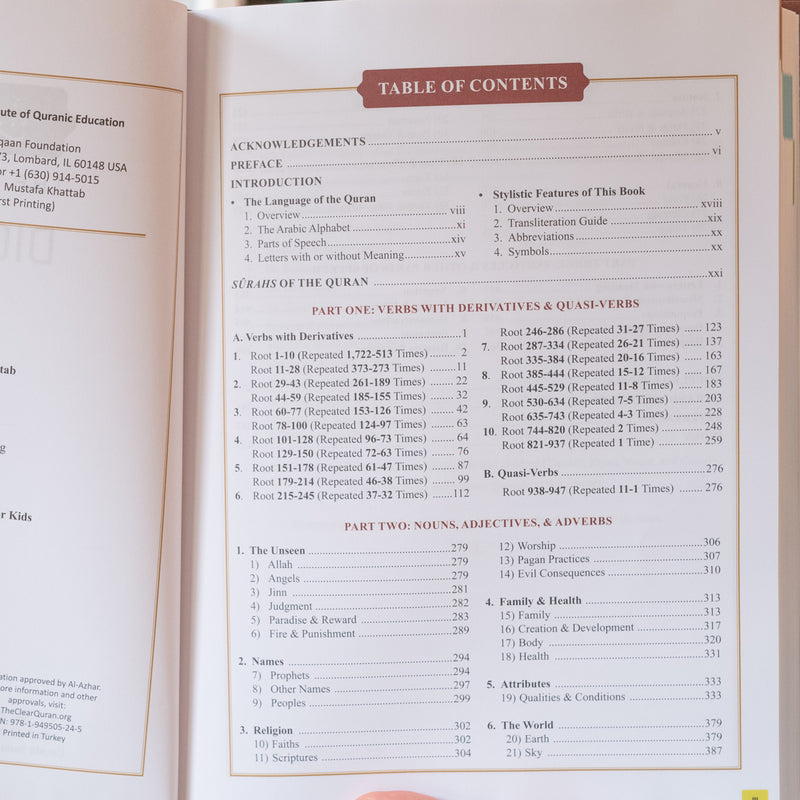 The Clear Quran Dictionary