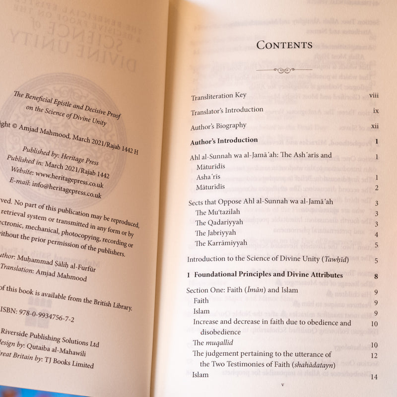 The Beneficial Epistle & Decisive Proof on The Science of Divine Unity
