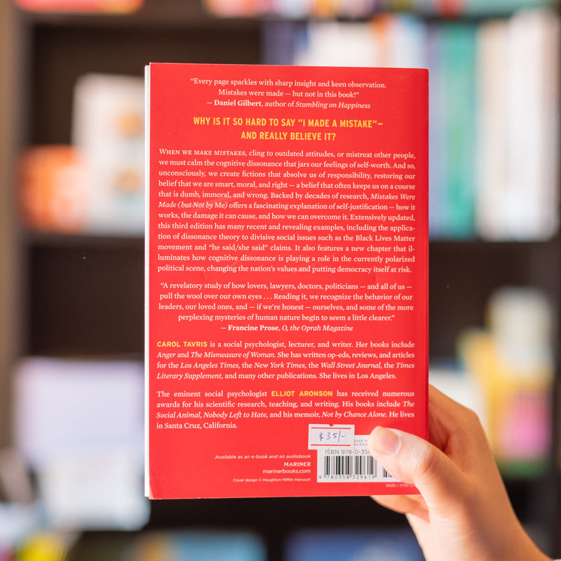 Mistakes Were Made (but Not by Me)