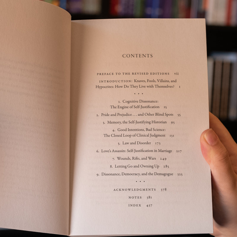 Mistakes Were Made (but Not by Me)