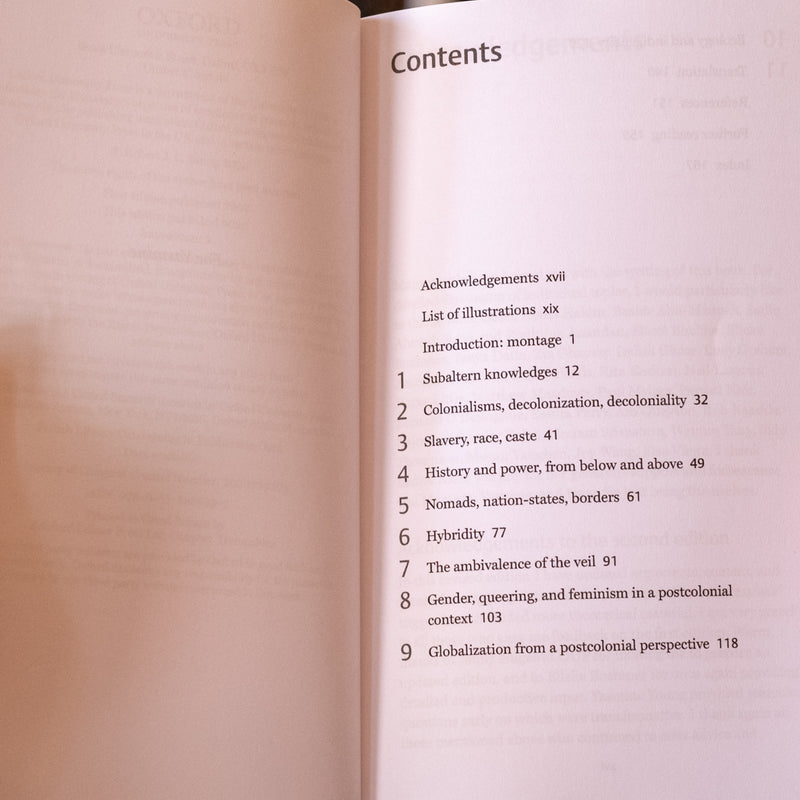 Postcolonialism: A Very Short Introduction