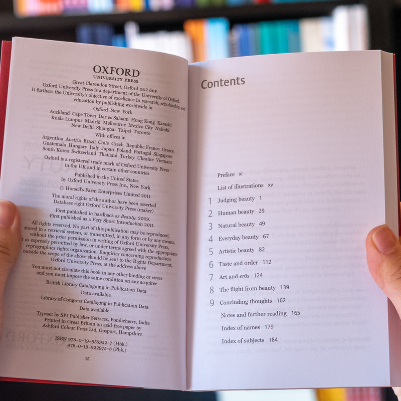 Beauty: A Very Short Introduction