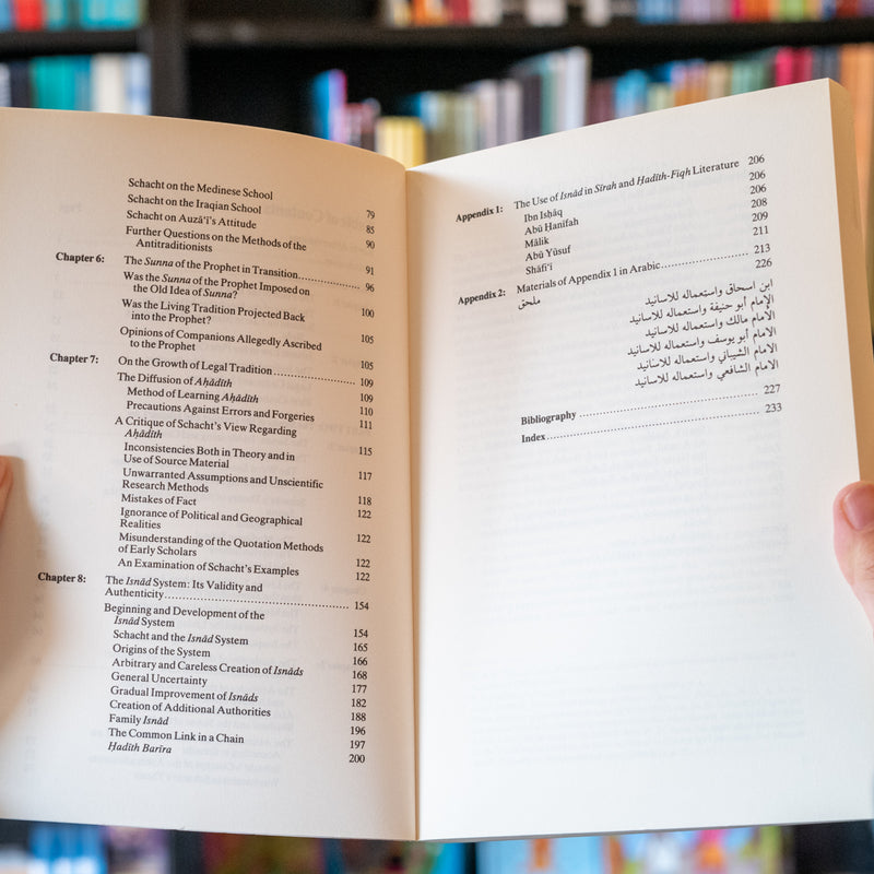 On Schacht's Origins of Muhammadan Jurisprudence