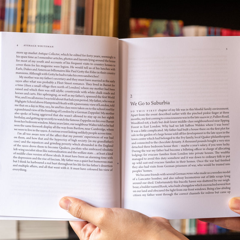 Average Whiteman: A Memoir