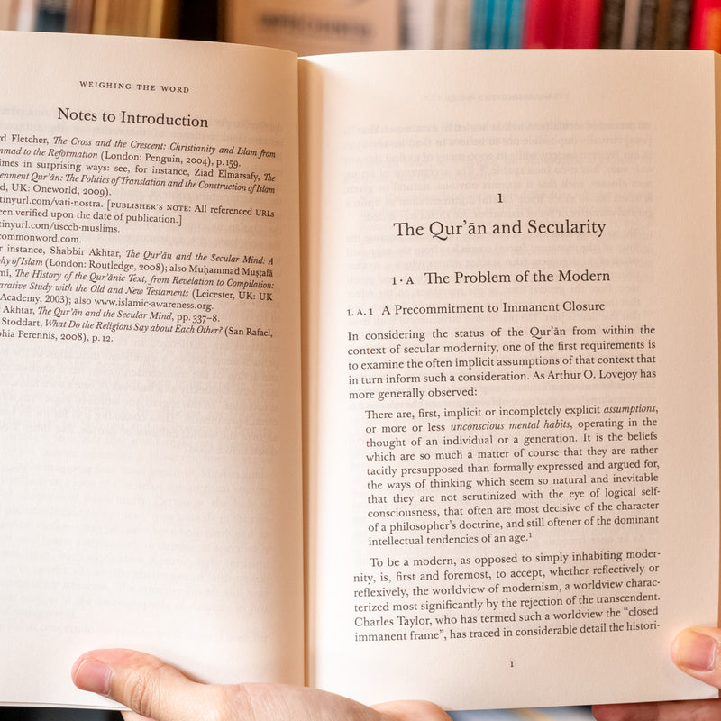 Weighing the Word: Reasoning the Quran as Revelation