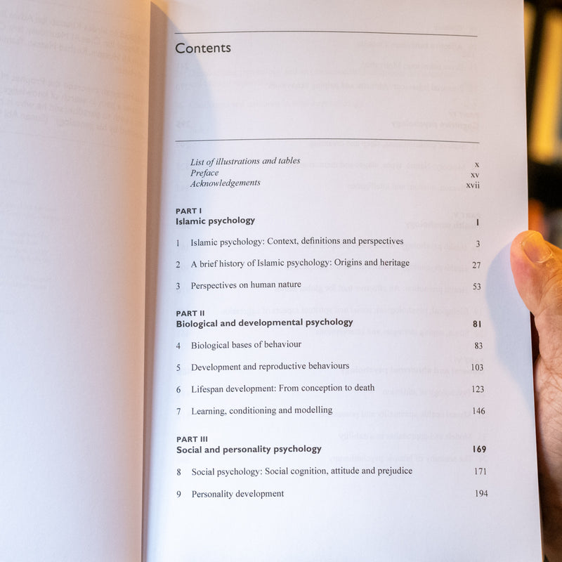 Islamic Psychology: Human Behaviour and Experience from an Islamic Perspective