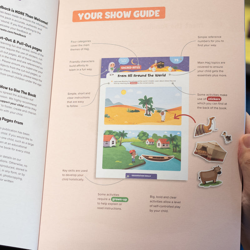 Hajj and Umrah Activity Book: Big Kids