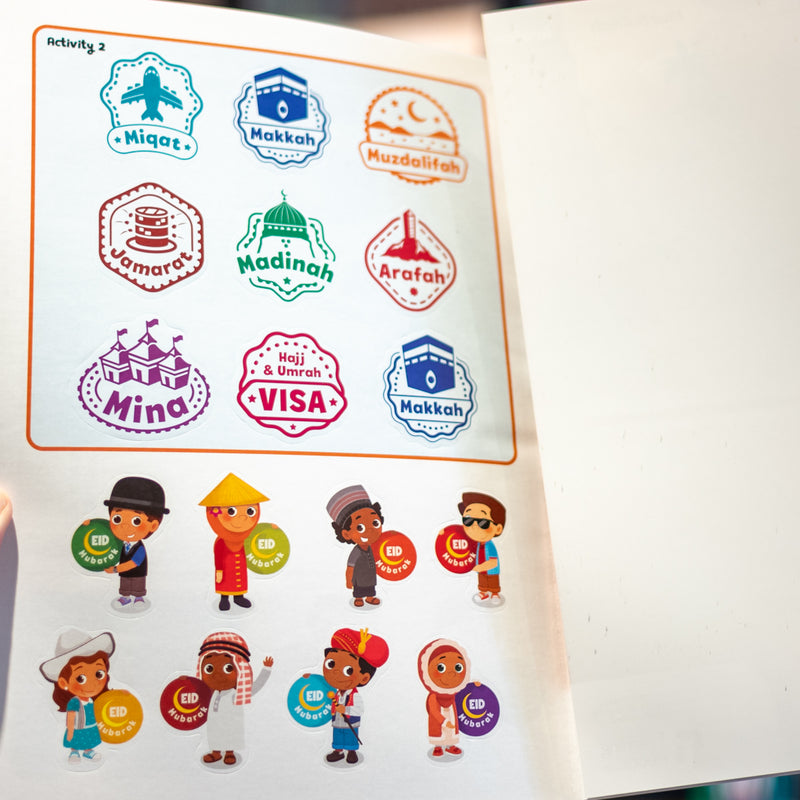 Hajj and Umrah Activity Book: Big Kids