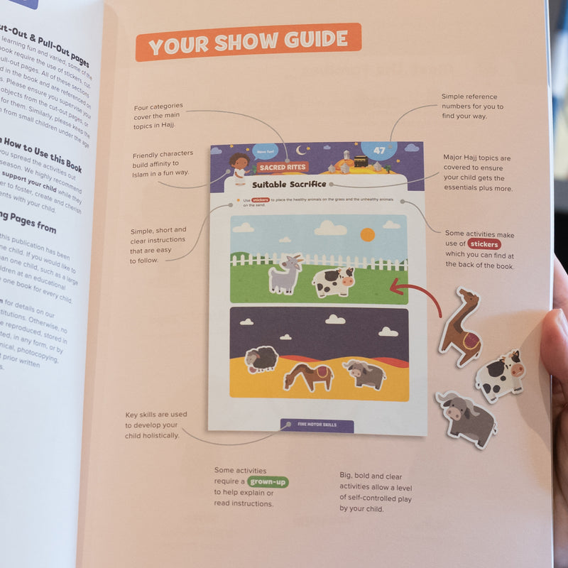 Hajj and Umrah Activity Book: Little Kids