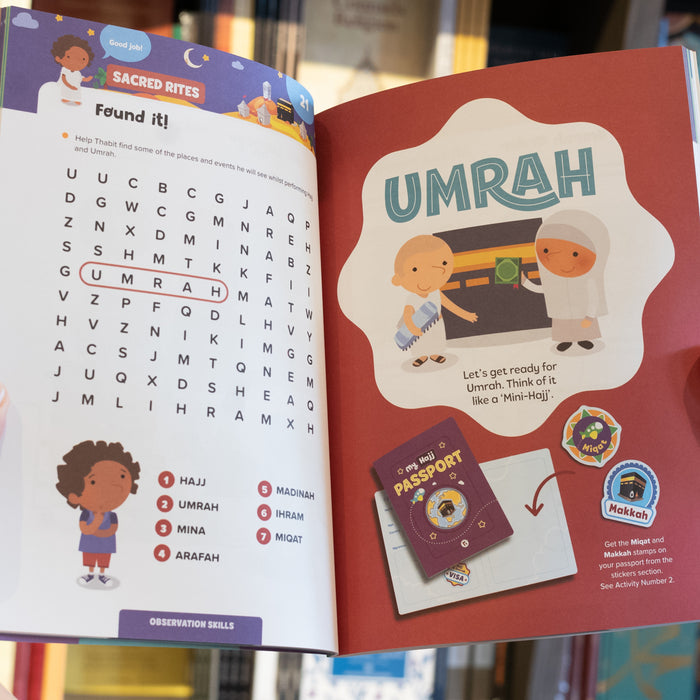 Hajj and Umrah Activity Book: Little Kids